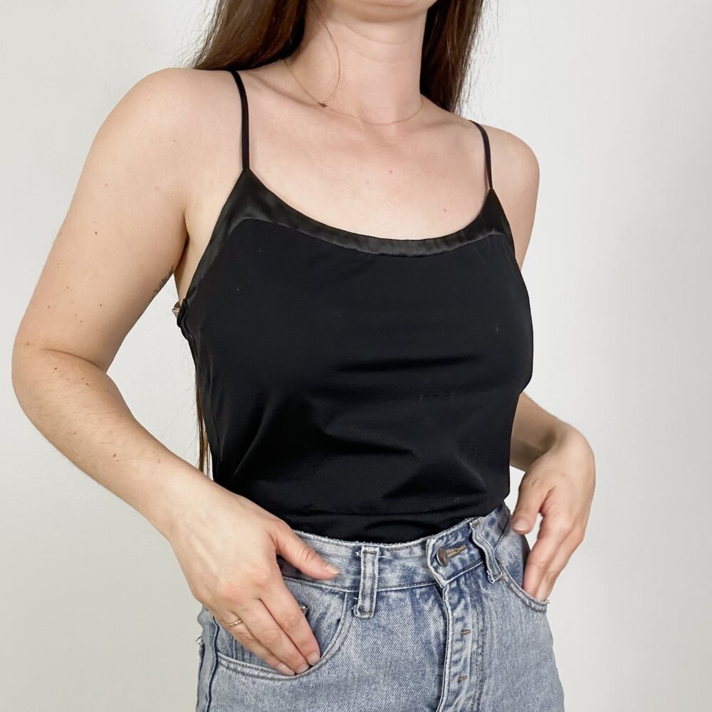 *Banana Republic Black Spaghetti Strap Tank Cami